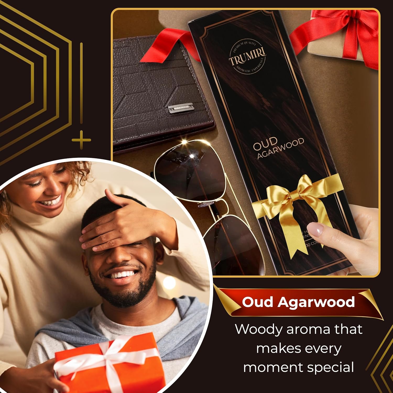 Oud Agarwood Incense Sticks - Pack of 100 Insence-Sticks - Inciensos Aromaticos Made with Natural Agarwood Essential Oil - Scented Inscents Non Toxic Agarbatti Insense - Image 7