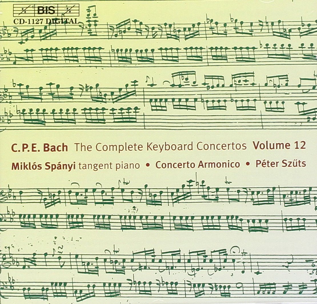 Bach, CPE - Complete Keyboard Concertos Vol 12