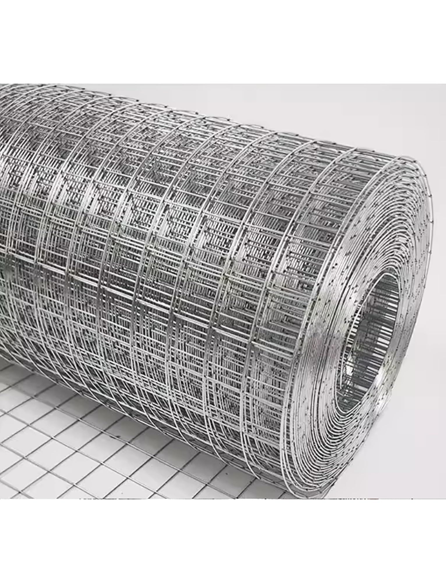 Genérico Malla de Alambre galvanizado, Red for cercados de Animales, Malla metálica, Paneles de Rejilla de Alambre, for conejeras, cercas de jardín, Refuerzo de estuco(32.8x4ft)