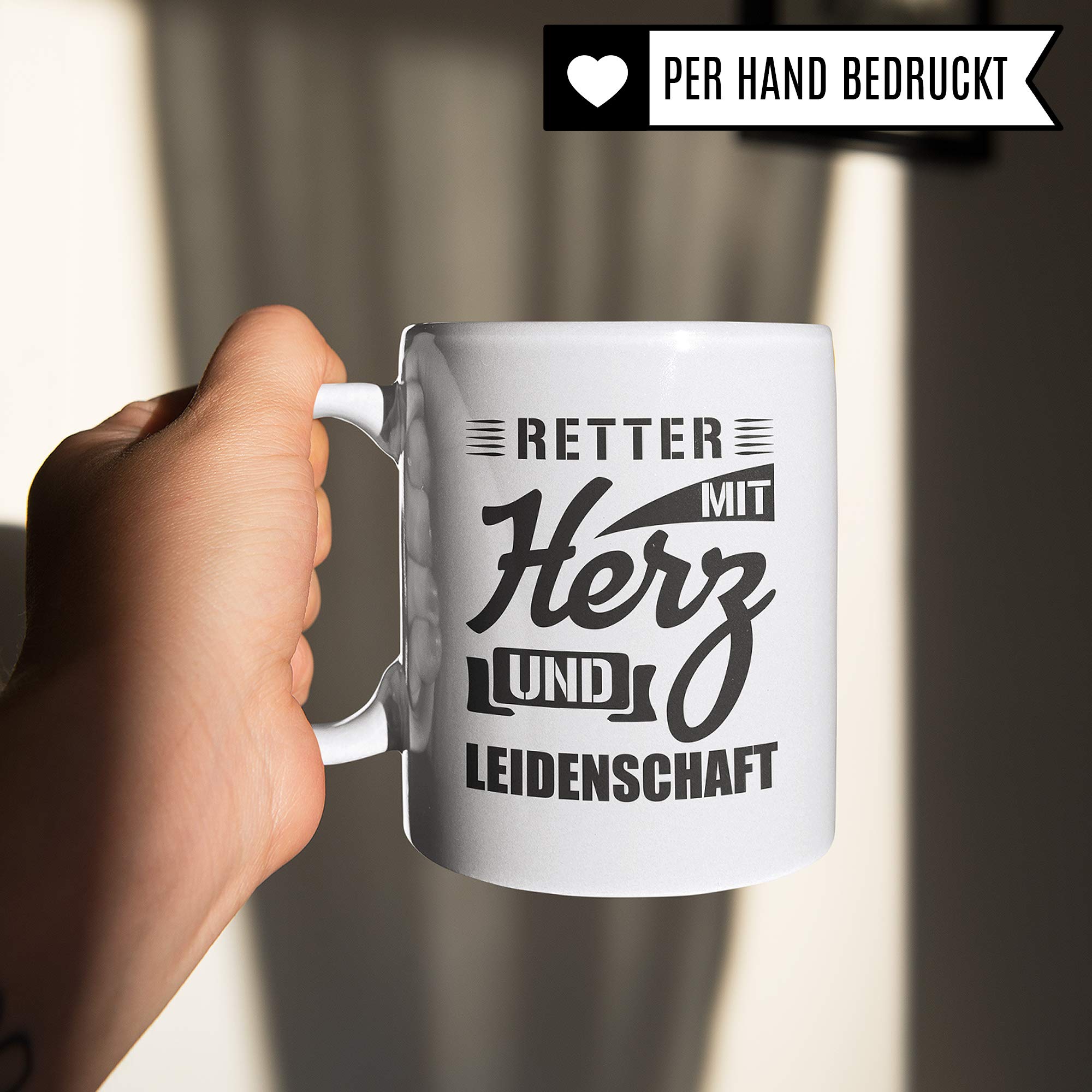 Preis am Stiel Rahmenlos - Tazza con Scritta in Lingua Tedesca Nimm Das Leben Leicht zu, Idea Regalo per Amici
