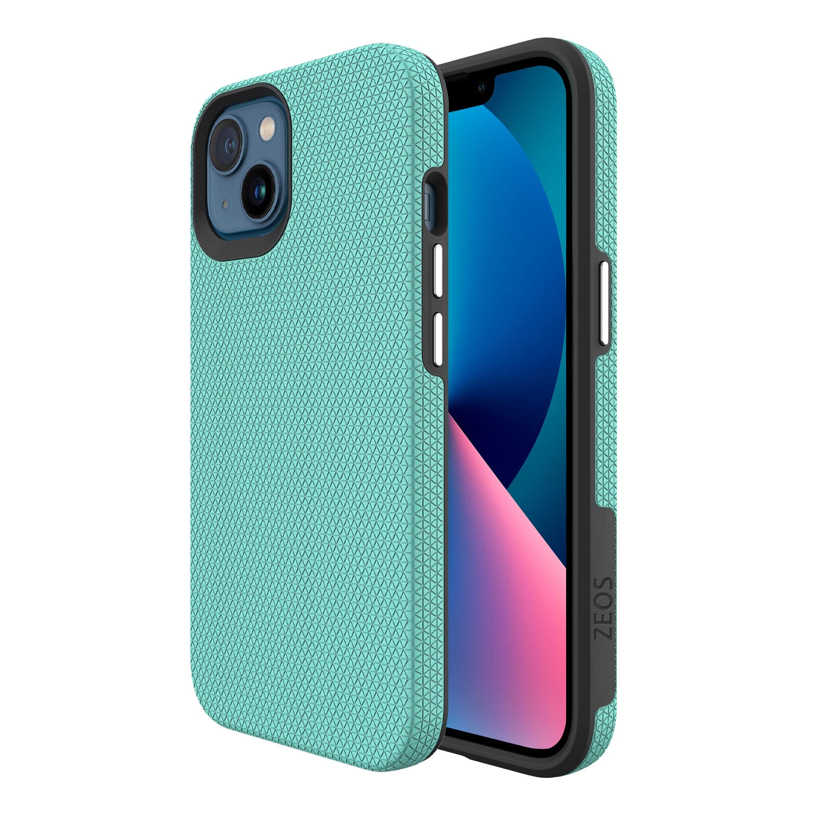 ZEOS Thermoplastic Polyurethane, Polycarbonate Sphinx Dual Layer Case for iPhone 13 (Black) (B09W8RYW4F) Amazon Price History, Amazon Price Tracker