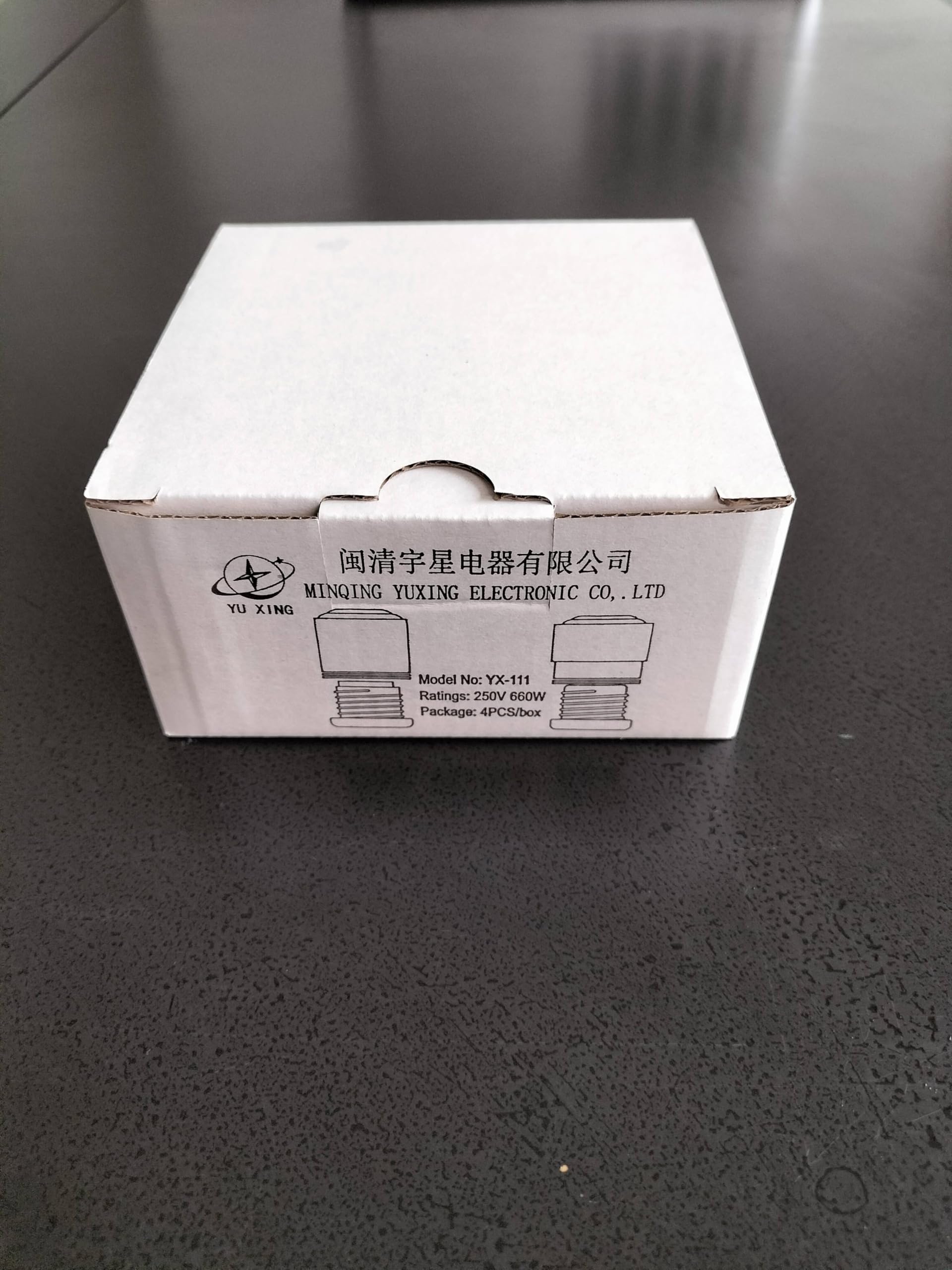 UL Listed E26 Ceramic Lamp Socket, 660W High-Temp Porcelain Light Holder for Brooder Heat Lamp, Reptile Basking Fixture, DIY Replacement (White, 4-Pack) - image 8