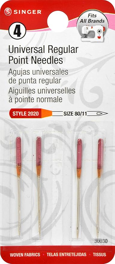 Singer 4 Regular Point Machine Needles