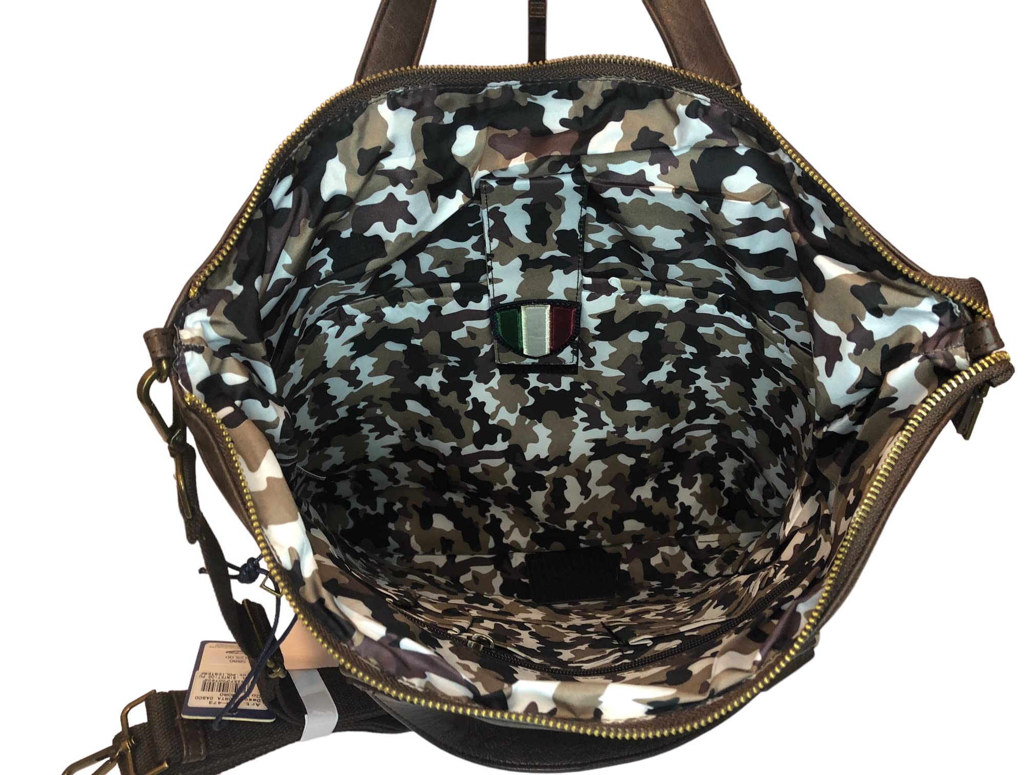 Aeronautica Militare Borsa porta PC linea Pilot con organizer interno, zip interna e tracolla.