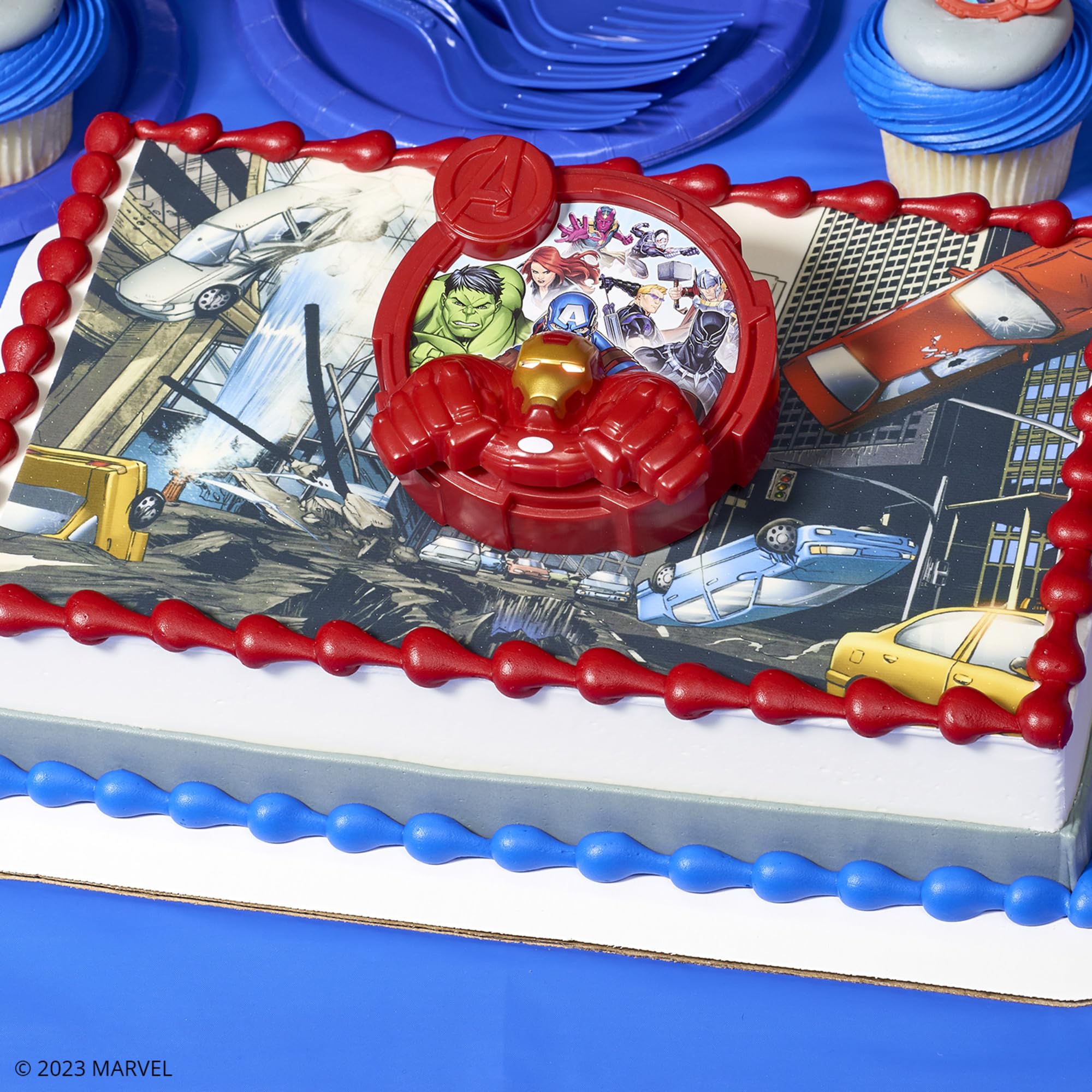 avengers cake toy