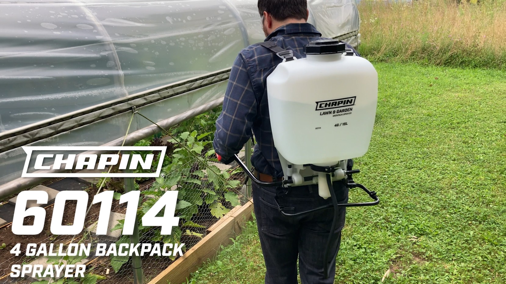 Amazon.com : Chapin 60114 Backpack Sprayer, 4‑Gallon Pump Sprayer