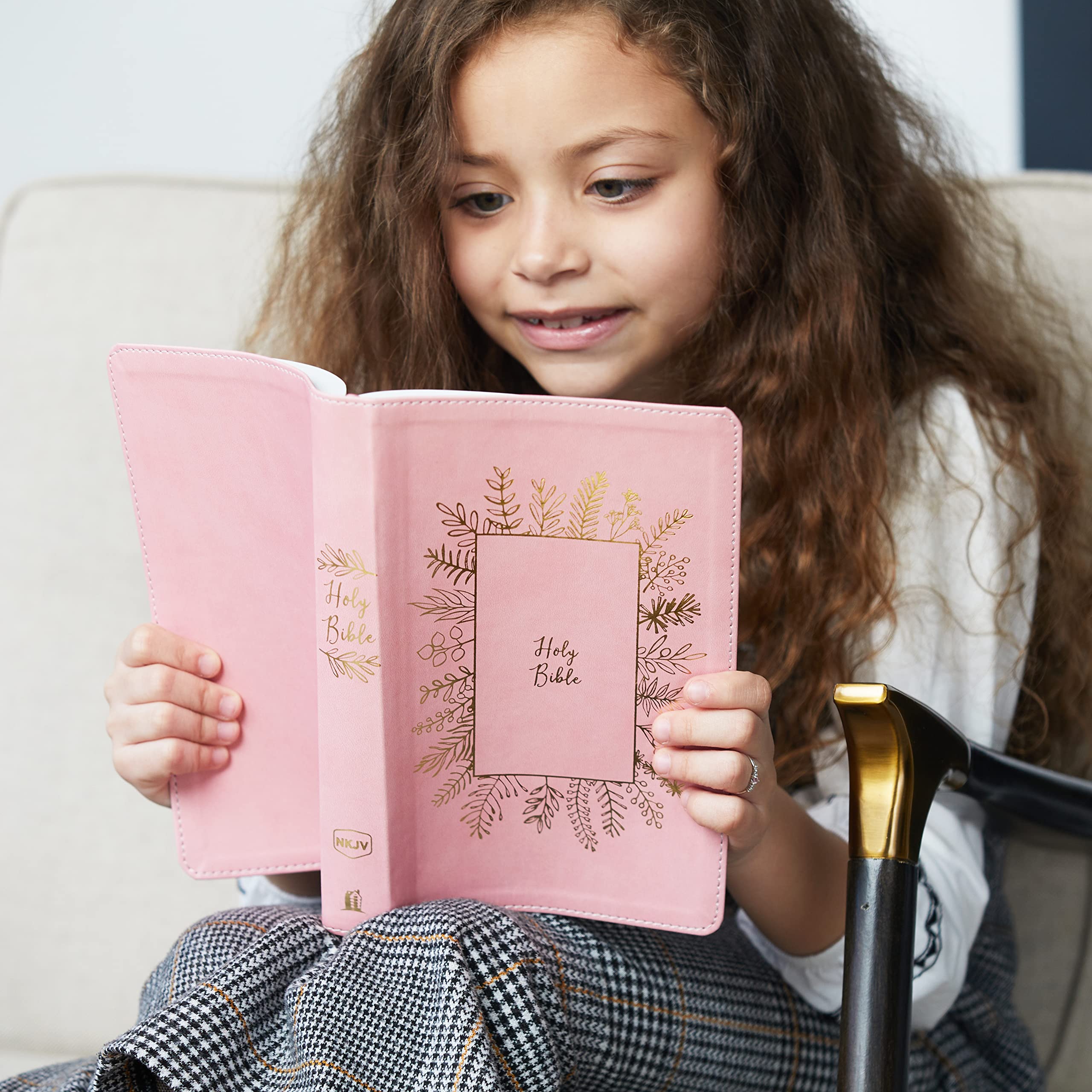 NKJV Bible for Kids: New King James Version, Pink Leathersoft, Comfort Print: Holy Bible, New King James Version