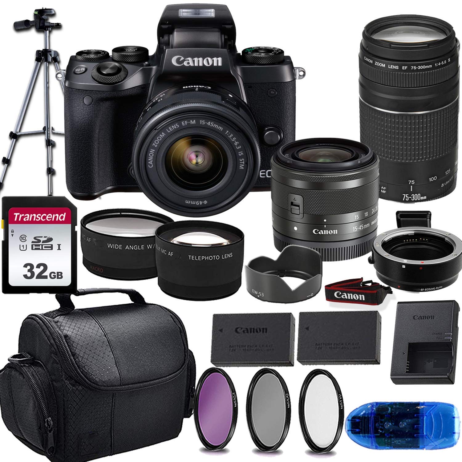Canon - Canon EOS M5＋EF-M15_45セット Canon EOS M5 Review | PCMag