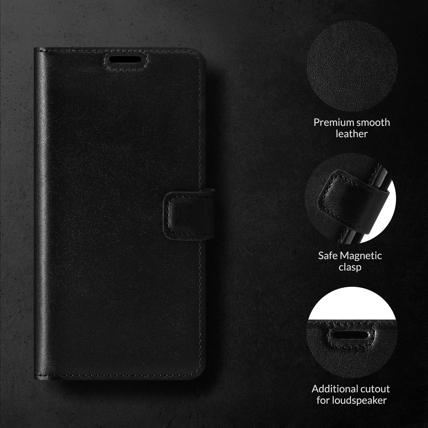 SURAZO Custodia In Vera Pelle Per Xiaomi Mi 11i / Poco F3 5G – Portafoglio Con Supporto, Scomparti Carte E RFID, Motivo Zampa (Marrone) - 3