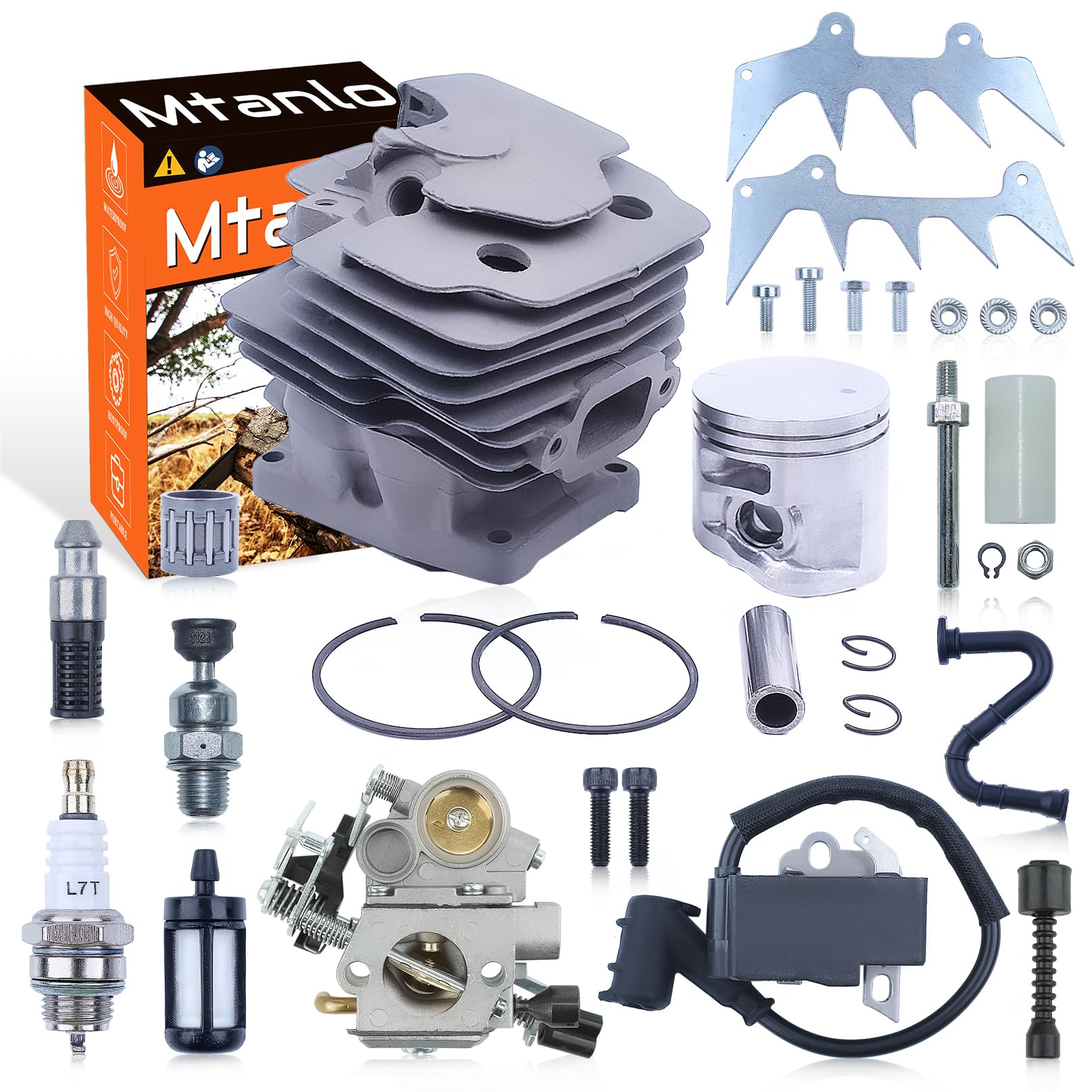Amazon.com: 佐々木オーダーページ Mtanlo for Fit Kit Carburetor Kit Piston Cylinder 47mm ぬいぐるみ