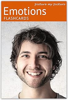 Picture My Picture Feelings and Emotions Flash Cards | 40 Emotion Development Language Photo Cards | 5 Learning Games | Speech Therapy Materials and ESL Materials - coolthings.us