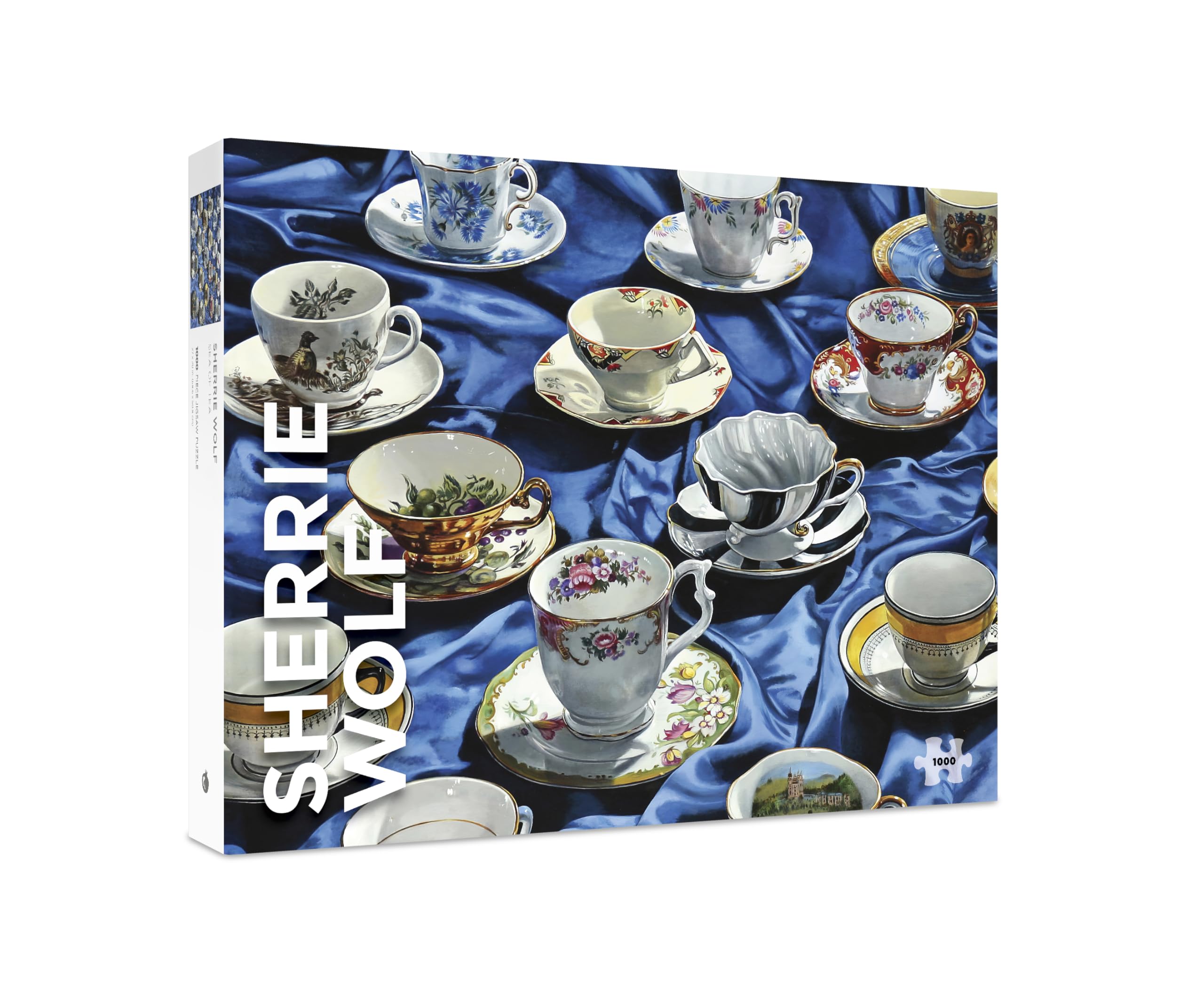 Pomegranate Puzzle de 1000 pièces pour adultes, Sherrie Wolf's Sea of Tea, finition mate, ajustement parfait