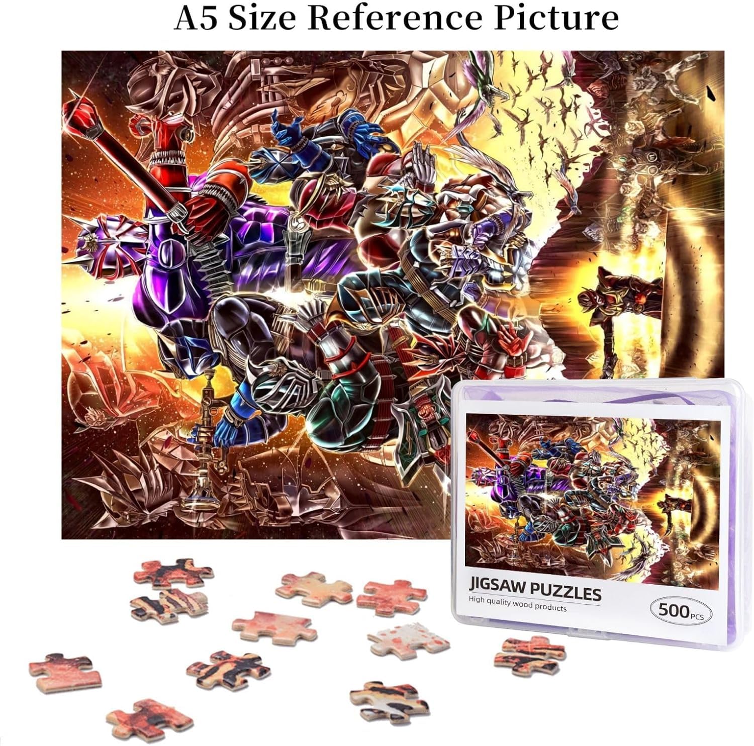 Amazon.co.jp: 仮面ライダー 1000 ピース ジグソーパズル 木製 減圧