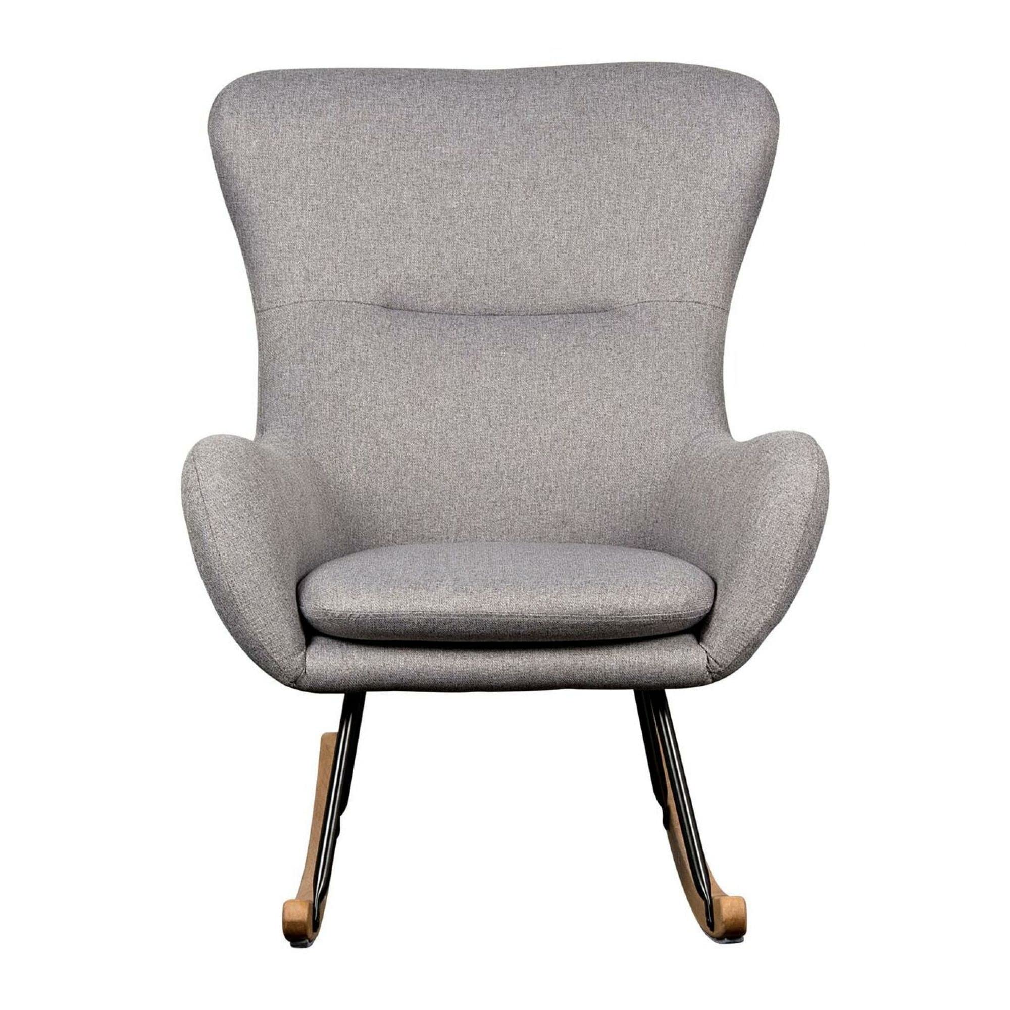 QU-AX Quax Stillstuhl Schaukelstuhl Schaukelsessel Basic Dark Grey | 76 16 cm-WG