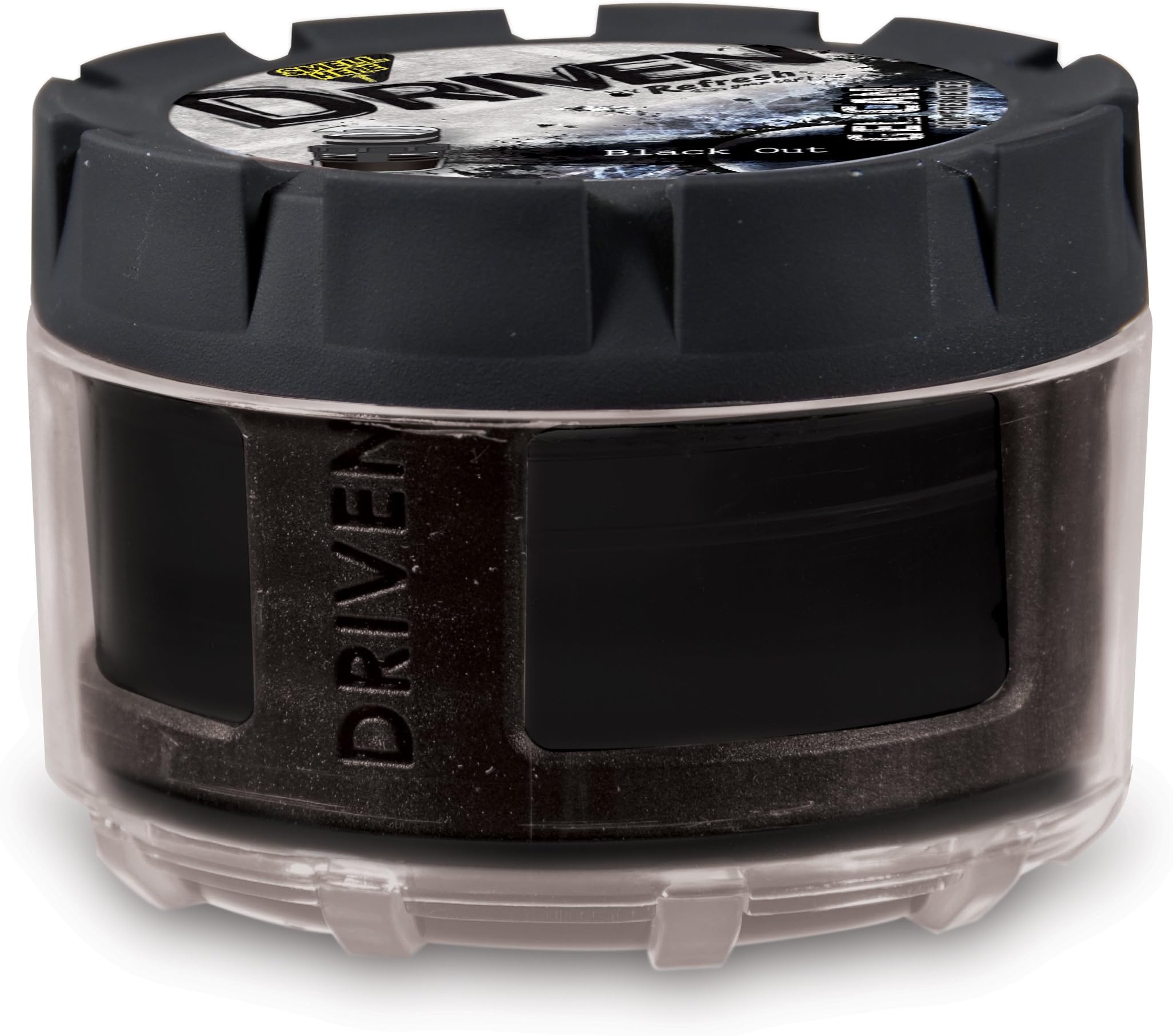 Refresh Your Car! Driven E300884700 Gel Can, Black Out Scent, 3 oz