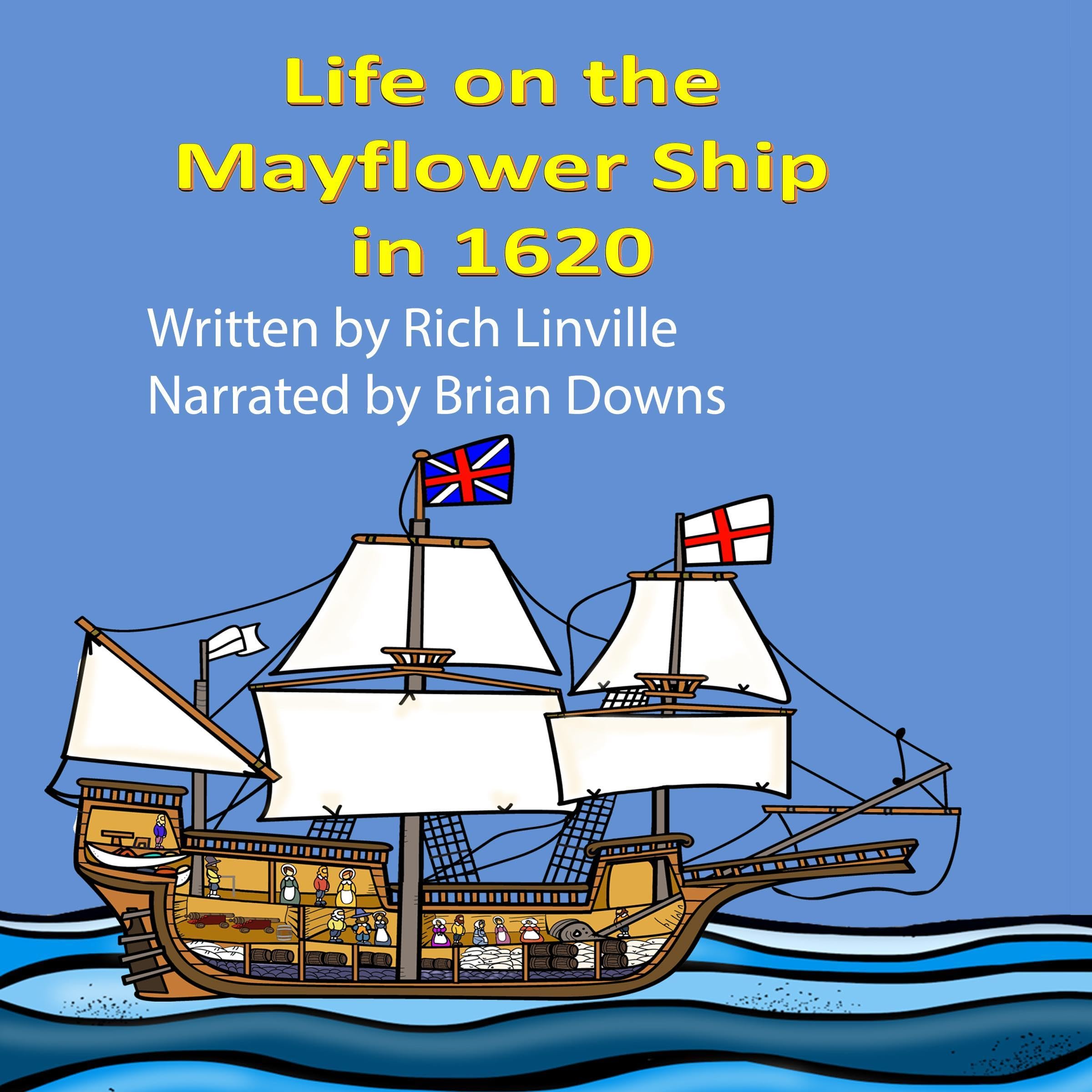 Cover art for Life on the Mayflower Ship in 1620