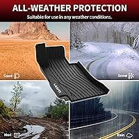 Vista 7 de LASFIT Tapetes de elastómero termoplástico para 1a y 2a fila de asientos de auto, para todo tipo de clima