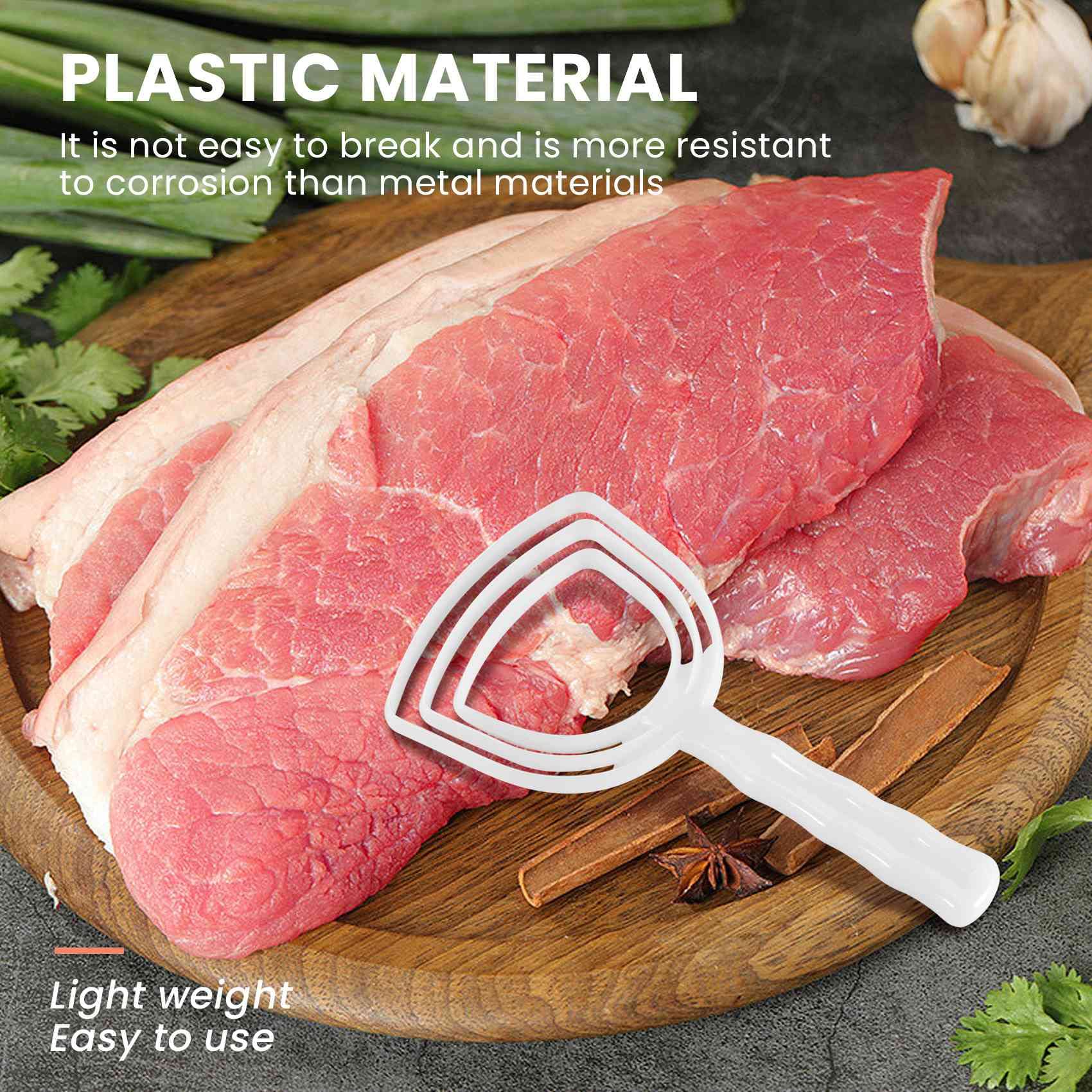 Raschietto per Carne Raschietto per Polvere d'Ossa Raschietto per Ossa Raschietto Bianco Depolveratore per Ossa Raschietto per Polvere d'Ossa Quadrato