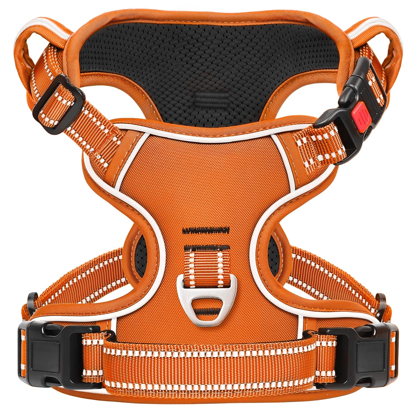 Timos Dog Harness Small Dogs, Neck Quick Release, Front Clip No Pull Vest