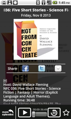 Wizzard Media TV.WIZZARD.ANDROID.DAVIDWALLACEFLEMING Not From Concentrate thumb #3