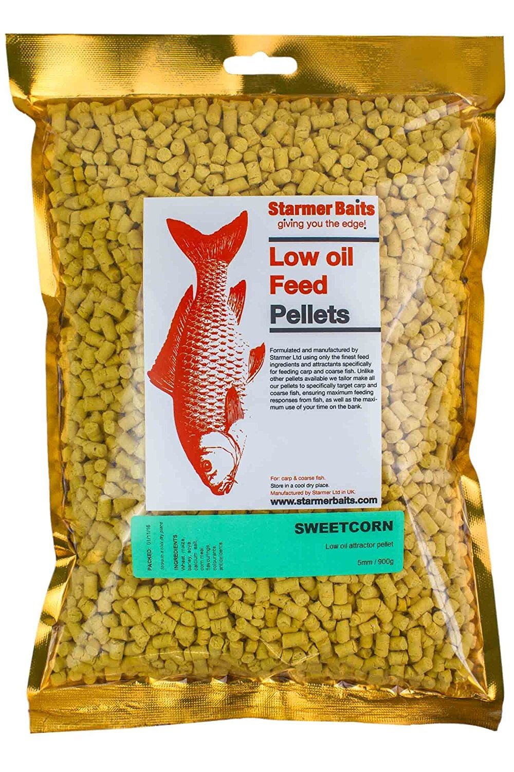 starmerbaits Sweetcorn pellets / 5mm / 5kg