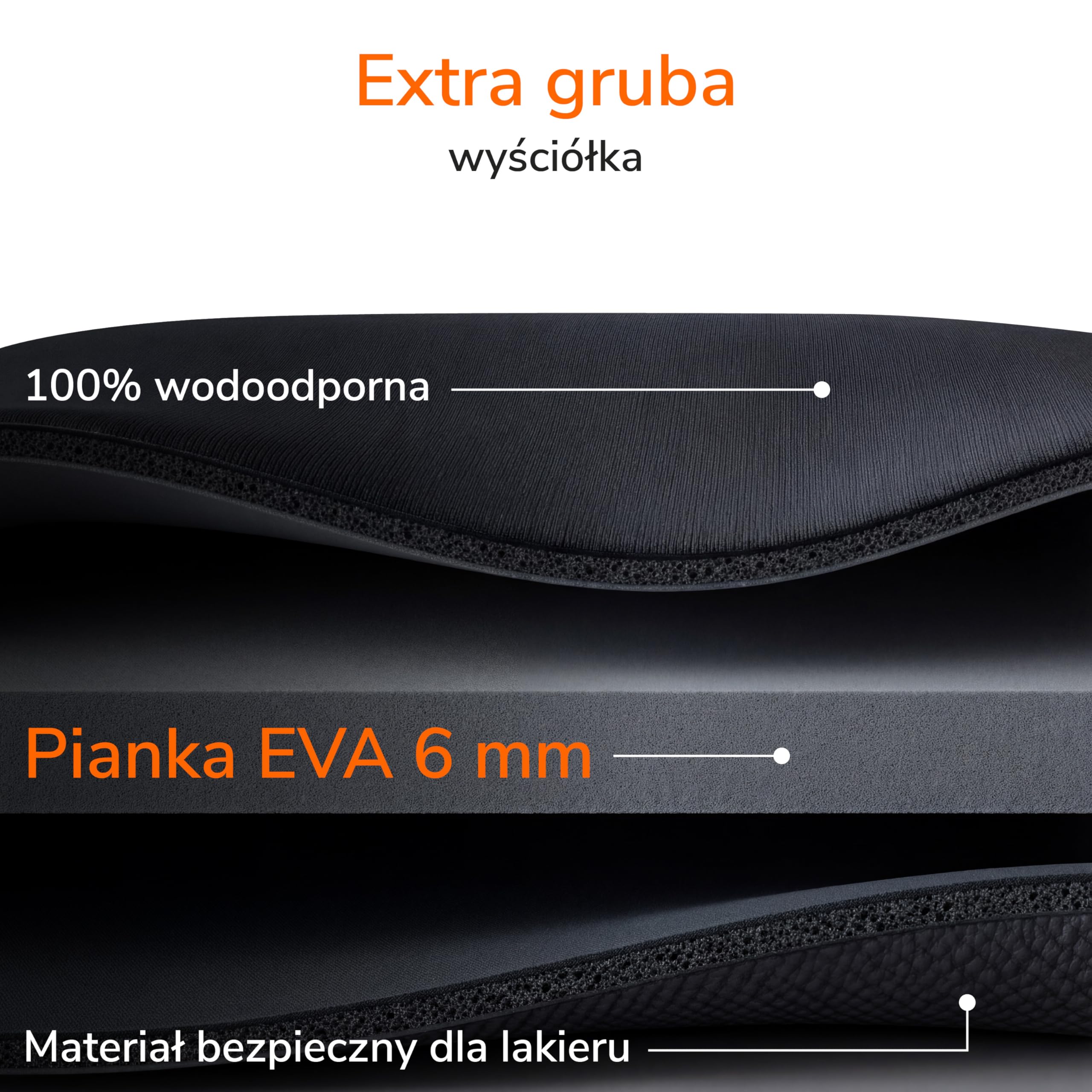 Upgrade4cars Zewnętrzny pokrowiec na samochód odporny na grad, uniwersalny pokrowiec na samochód na lato i zimę, pokrowiec na samochód na zewnątrz - L (485x186x120 cm)