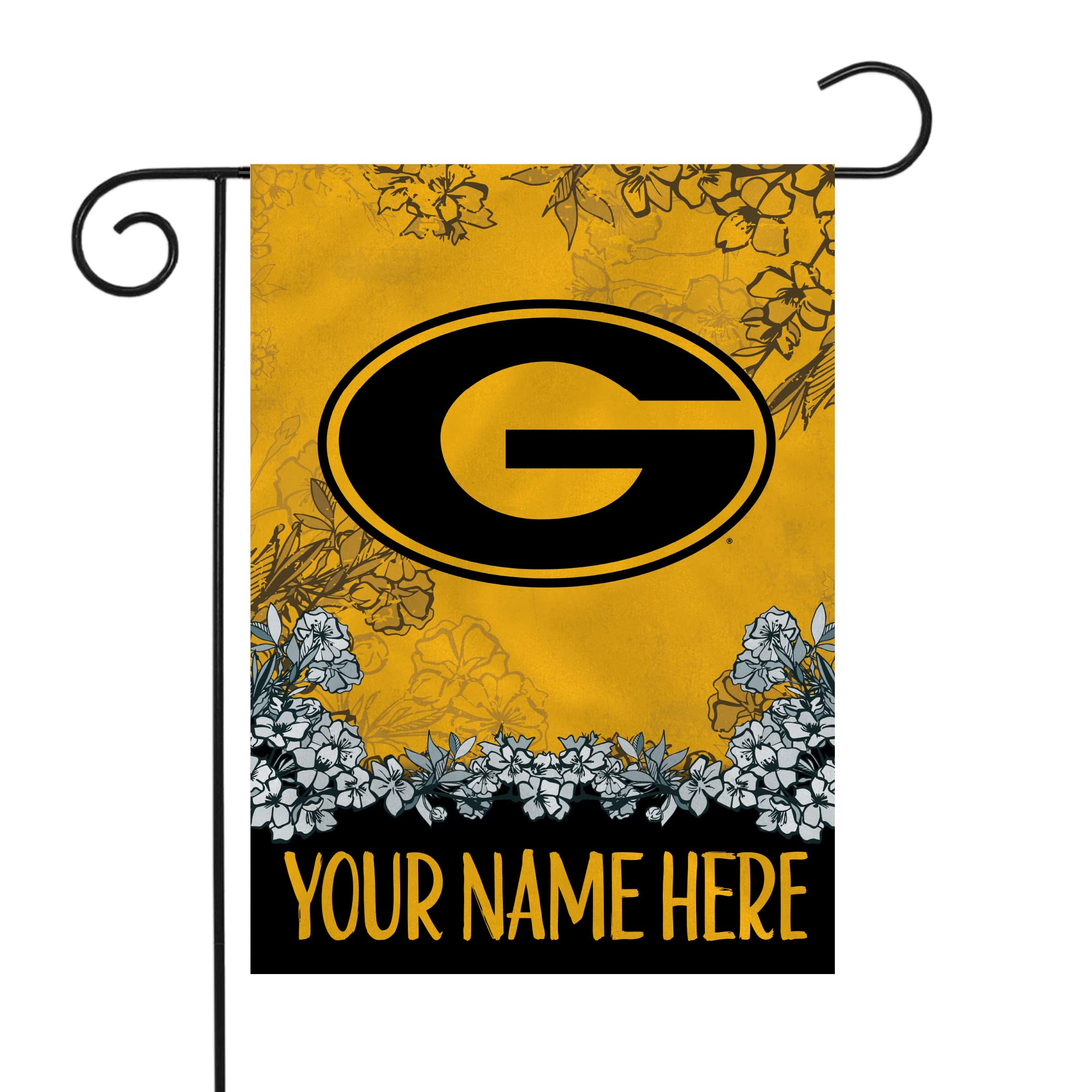 Rico Industries NCAA Standard/Primary Personalized Garden Flag