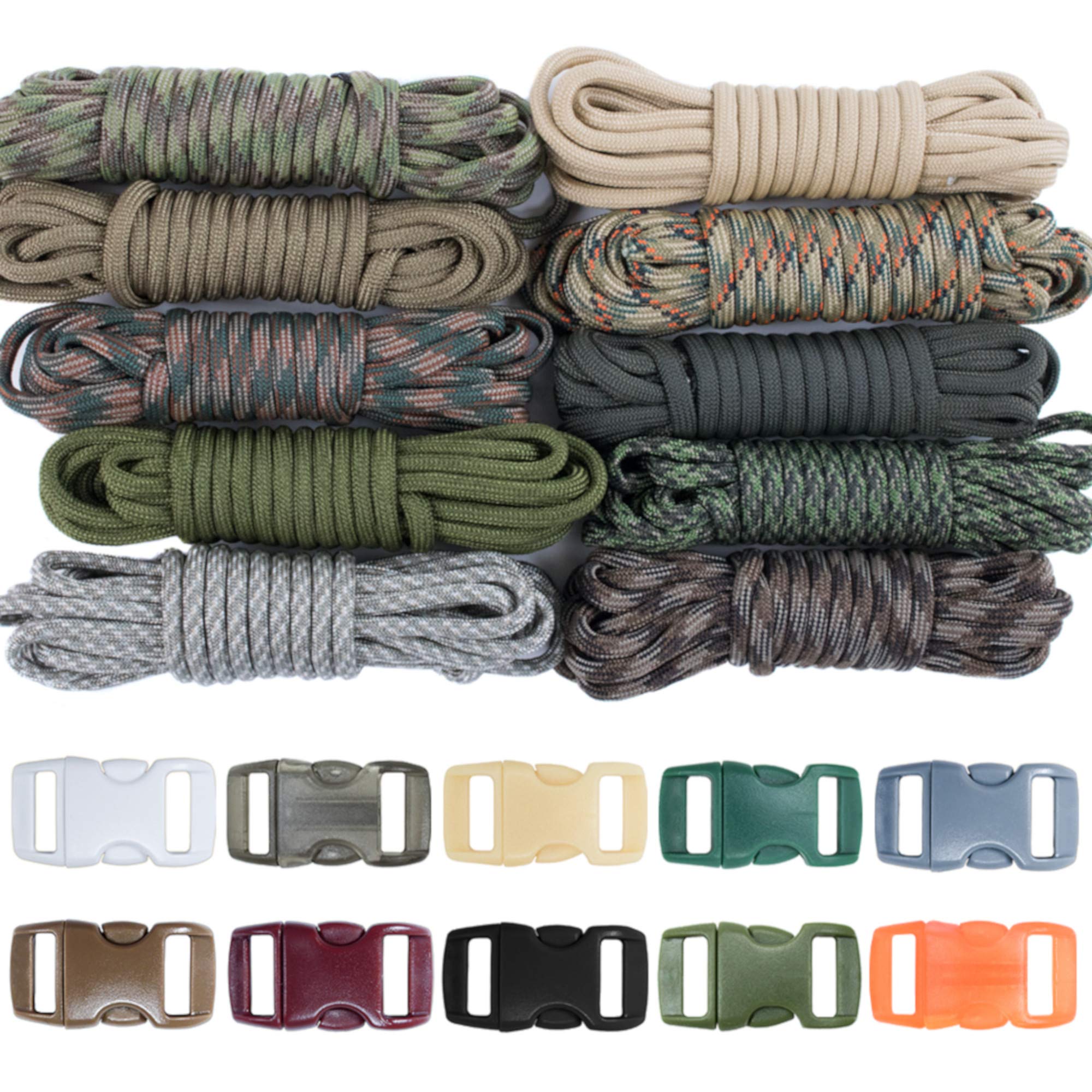 Amazon.co.jp: West Coast Paracord Zesty 550ポンド サバイバルパラ