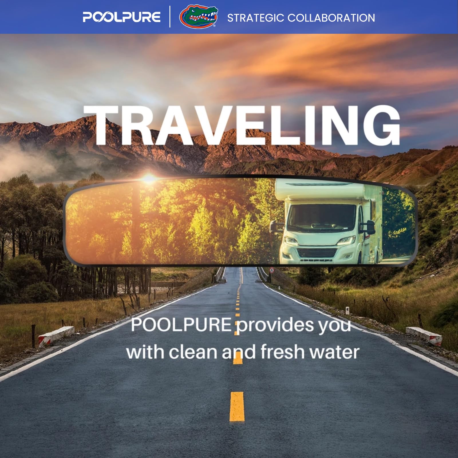 POOLPURE Prefiltro de extremo de manguera de jardín para piscina, jacuzzi, spa, reducción considerable de cloro, metales pesados y olor, se adapta a cualquier rosca estándar de manguera, pack de 1