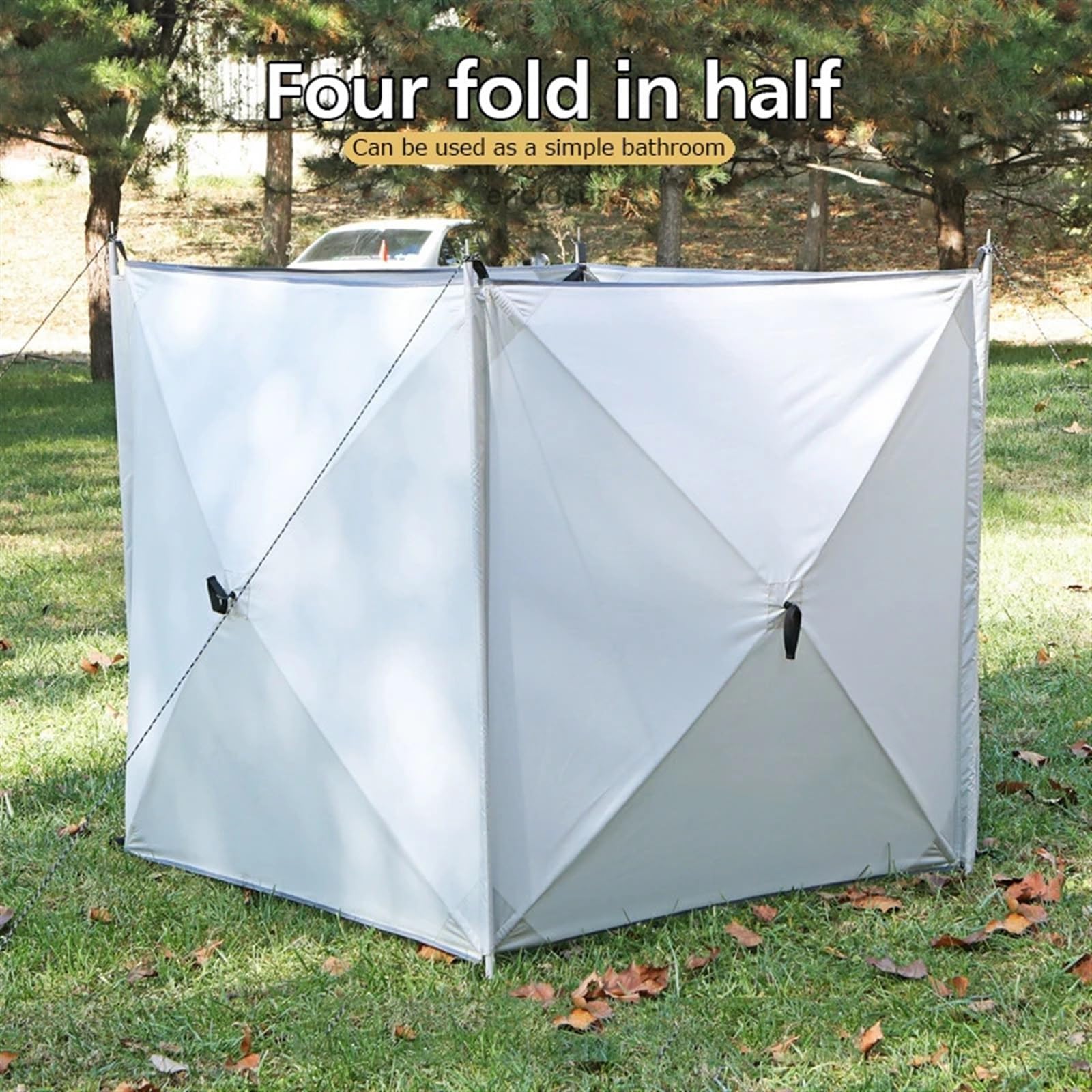Paravento da Spiaggia Frangivista Tenda da sole for esterni, tenda da spiaggia, riparo for la privacy, scudo antivento, grande riparo dal sole, baldacchino pieghevole, riparo for il vento da campeggio