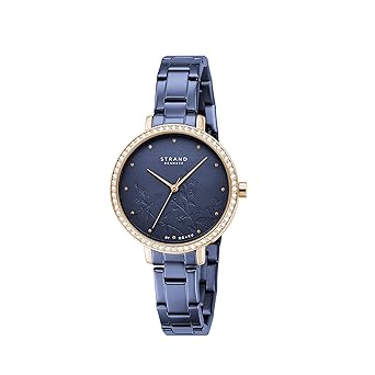 Strand By Obaku Pacifica Analog Blue Dial Womens Watch-S712LXVLSL