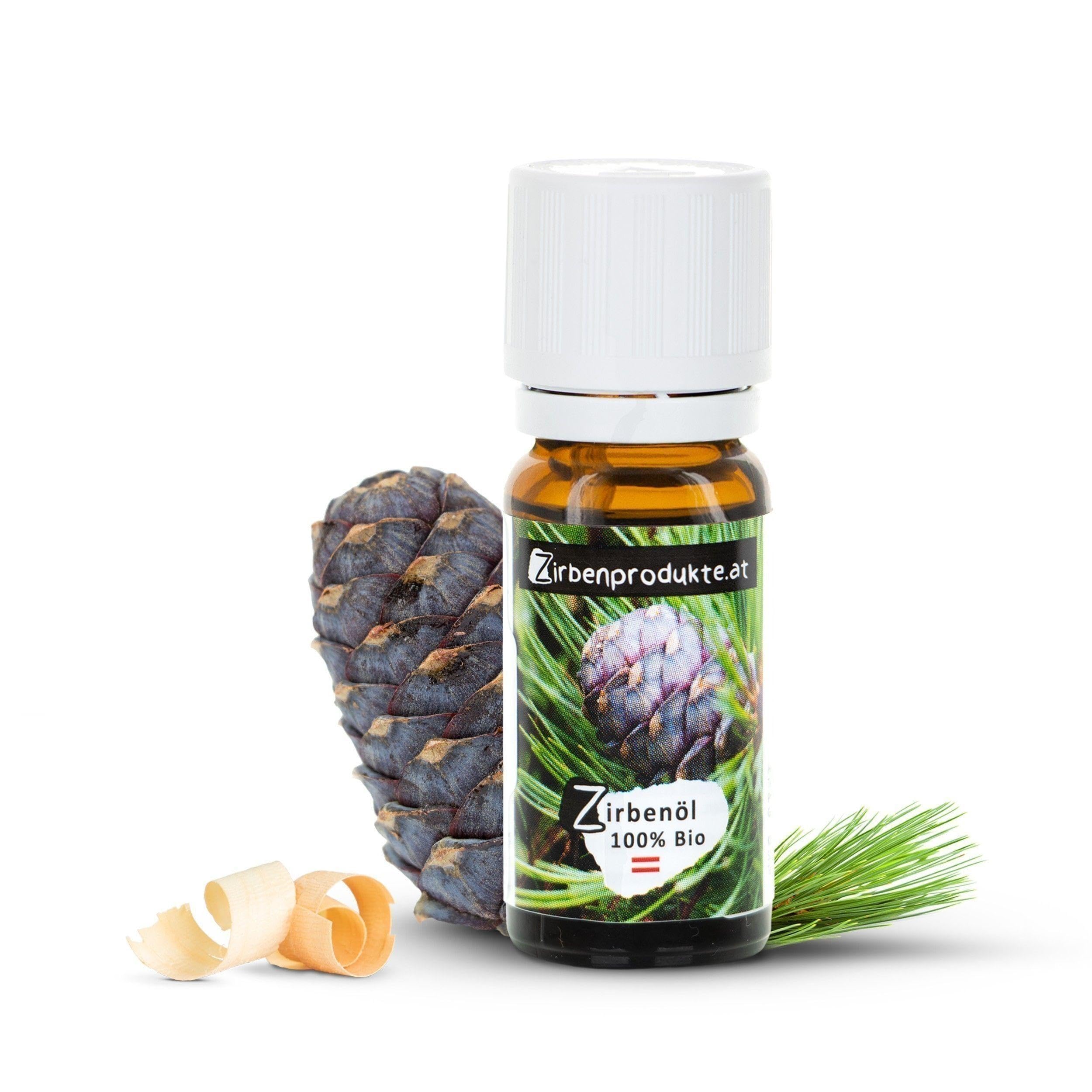 Zirben Erlebnis Geschenksbox Nr.5: Bio-Zirbenkissen mit ZirbenWürfel-Set und Zirbenduftkerze