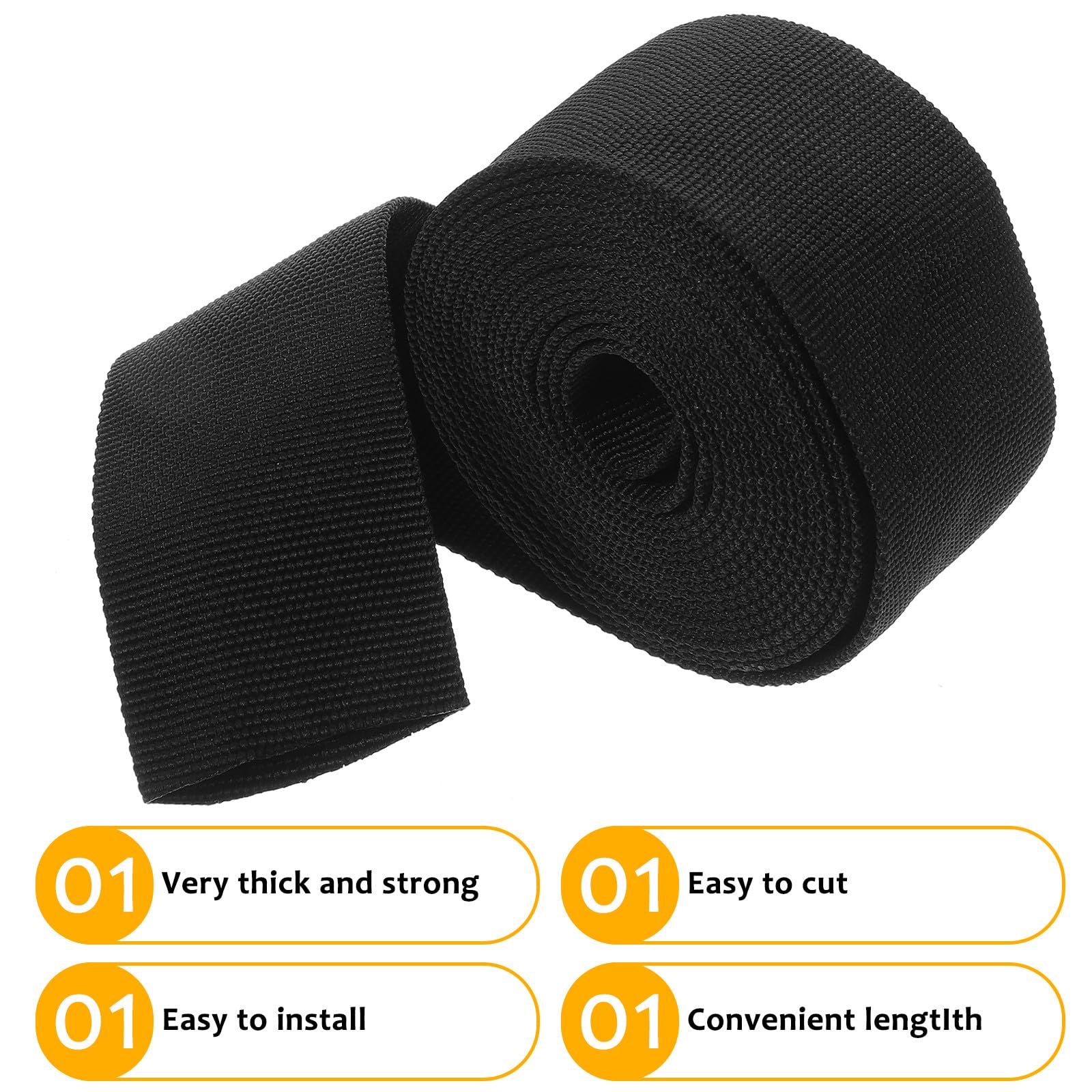 Manguito Protector de Manguera Hidráulica de Nylon Negro, Tejido Ajustado y Cortado a Medida para Tubos Sumergibles y Arneses Eléctricos, Adecuado para Soldadura y Gestión