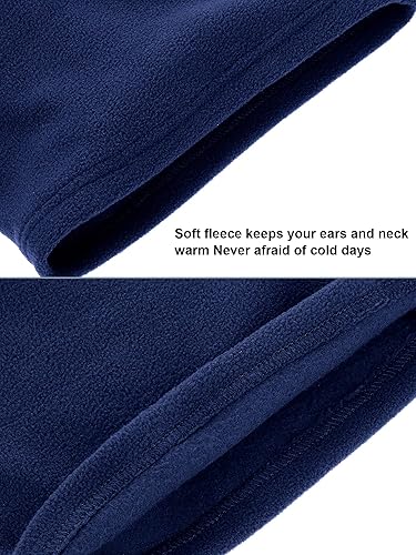 Miniatura 4 de SATINIOR 6 Pieces Ear Warmer Headband Warmer Face Mask Fleece Neck Gaiter Touch Screen Winter Knit Gloves for Men and Women