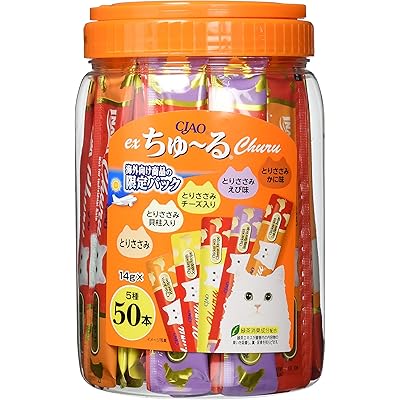 チャオ (CIAO) exちゅ~る ささみバラエティ 50本