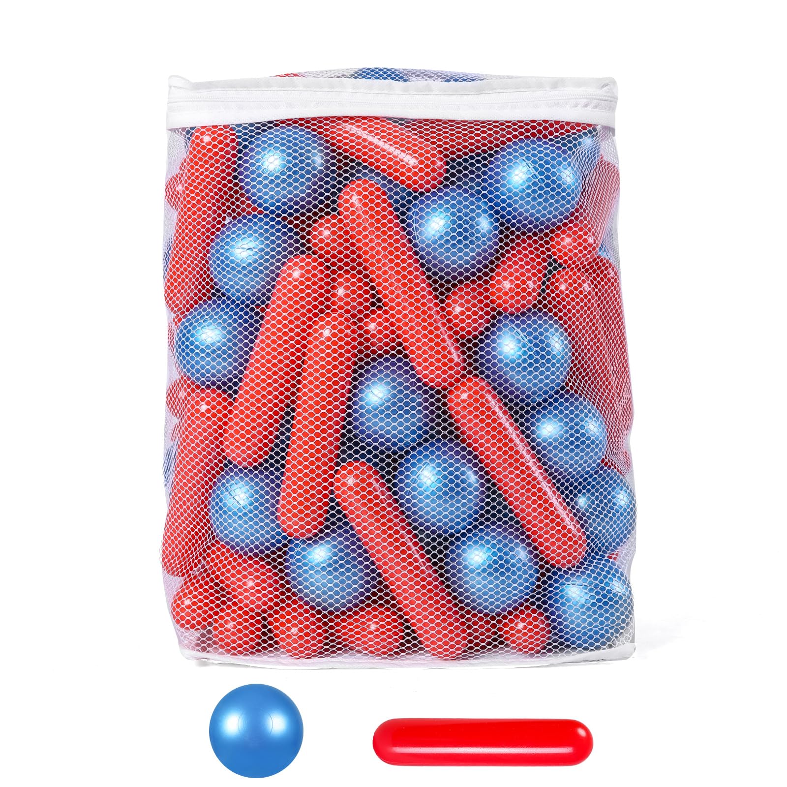 STARBOLO Ball Pit Balls for Baby and Toddler, 120pcs Phthalate Free BPA Free Crush Proof Plastic Pit Balls Play Toys for Kids Ball Pit, Pool,Play Tent,Party