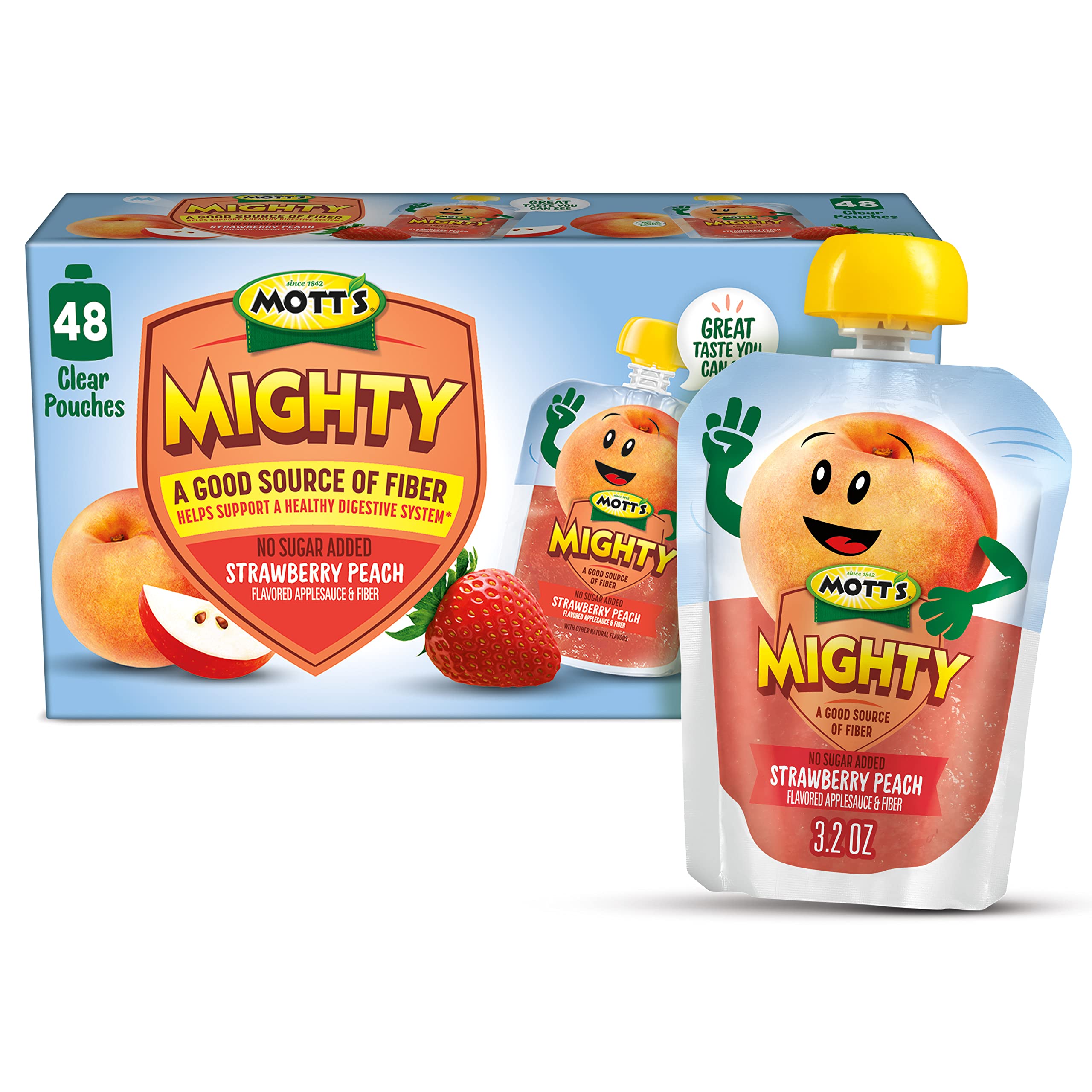 ポーリッシュポタリー アルテ フルーツセット♡.*・゜ Amazon.com : Mott's Mighty Strawberry Peach Applesauce, 3.2 Oz