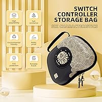 Vista 6 de Switch Pro Controller, Wireless Switch Controllers with Carrying Storage Case, Upgraded Gamepad Switch Remote Replacement for Switch Controller
