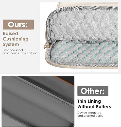 Miniatura 4 de MoKo Funda para tablet de 9 a 11 pulgadas, bolsa portátil para iPad Pro M4iPad Air M2 2024, iPad Air 54th 10.9, iPad 10th 10.9, iPad 98th 10.2, Tab