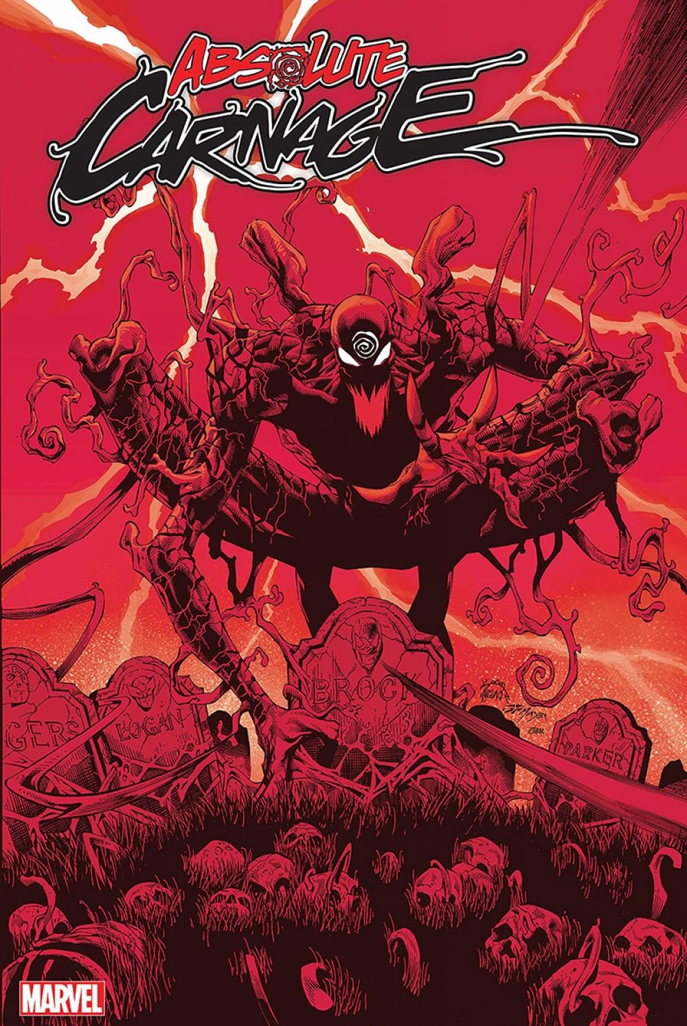 Absolute Carnage Marvel Paperback Graphic Novel Venom Spider-Man Superhero