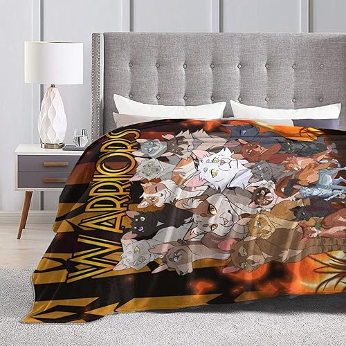 Miniatura 4 de Manta de gatos para mujeres y niñas, Goys Pet Kids, manta suave, cálida y acogedora, manta de forro polar para sofá, cama, manta de viaje, regalos