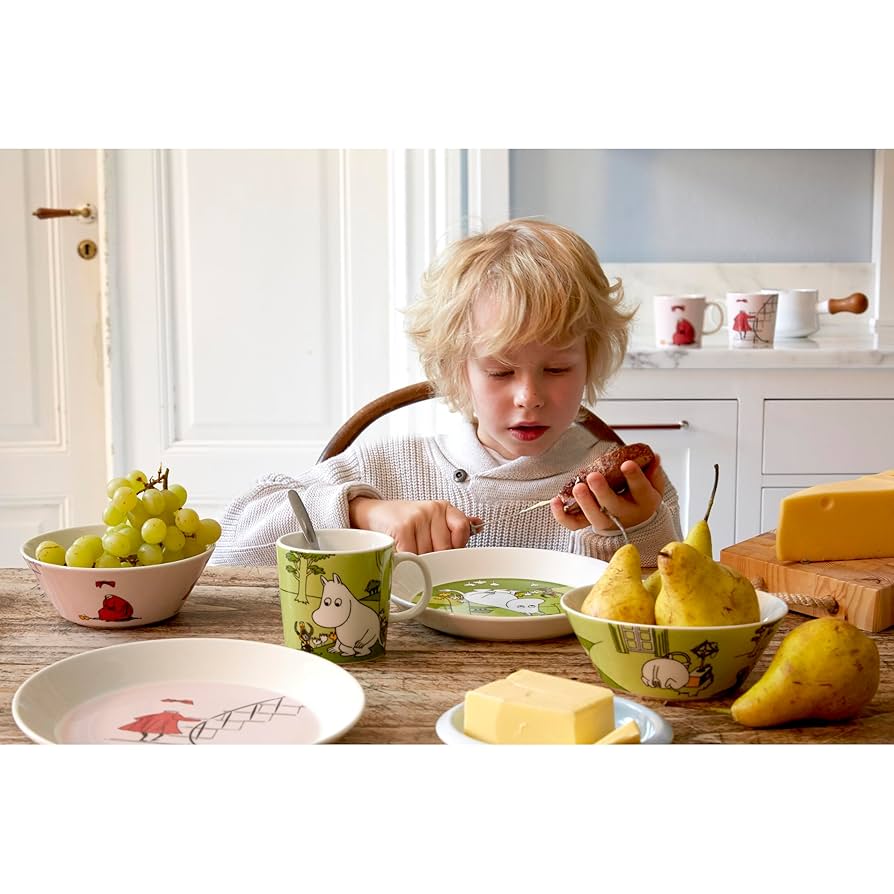 *MOOMIN.* Arabia MoominPL19 1027441 Moomintroll, Approx. Diameter 7.5