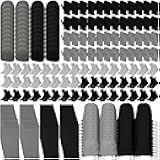 240 Pcs Homeless Care Package Supplies Winter Beanie Hat Gloves Socks Scarves Polyester Drawstring Bags for Women Men