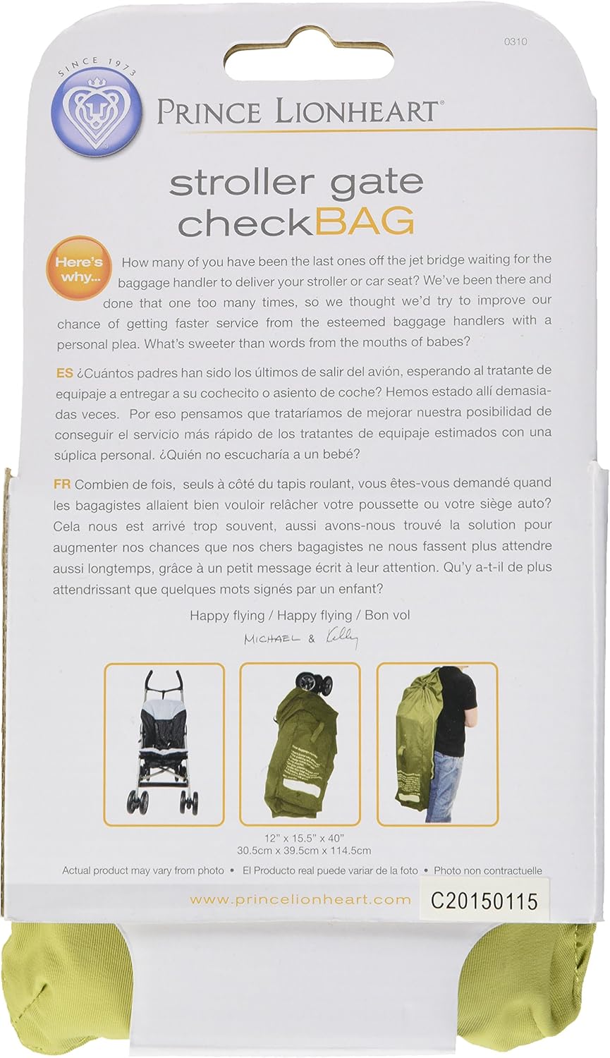 Prince Lionheart Stroller Gate Check Bag