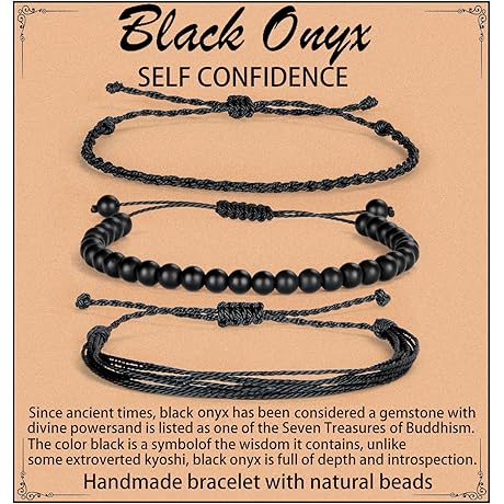 Premium Black Onyx Bracelets for Women: Enhance Your Health and Style
