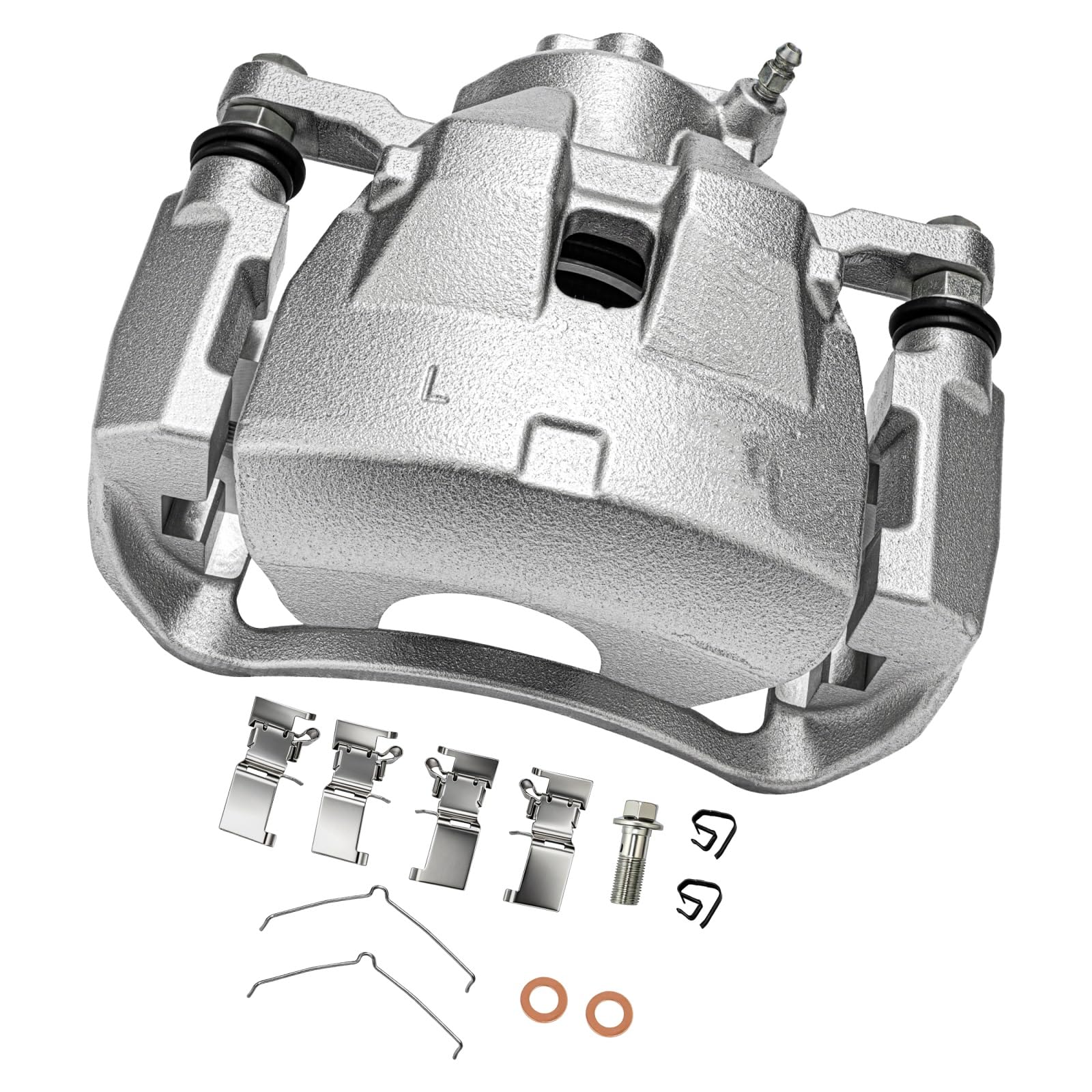 cciyu Front Left Disc Brake Caliper Assembly With Bracket 19B3128