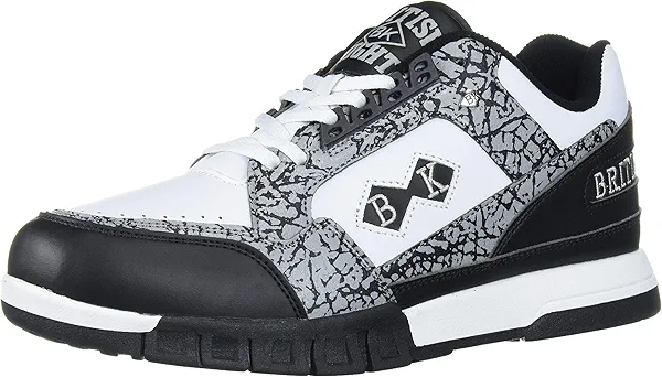 British Knights mens Metros Fashion Sneaker, Black/Cement/White, 10.5 US