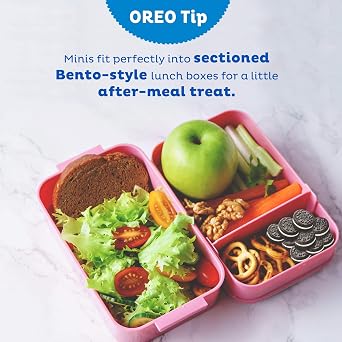 OREO Mini Chocolate Sandwich Cookies, 12 - 1 oz Snack Packs