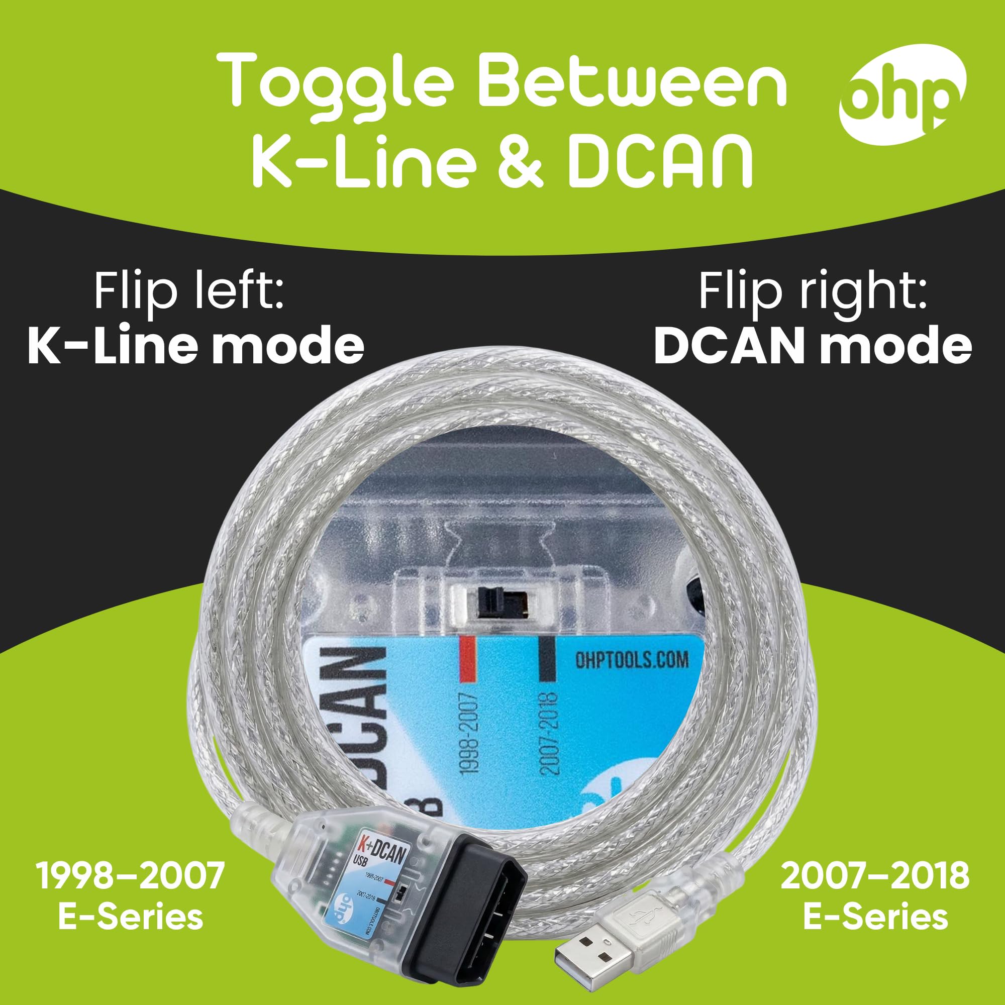 Amazon.com: K DCAN Bimmercode USB OBD2 Cable for BMW Coding