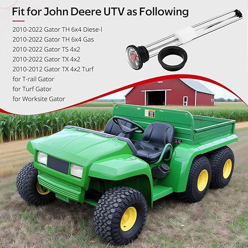 Miniatura 2 de Medidor de combustible para John Deere Gator TH TX TS 4x2 6x4 Gas Diesel Turf Trail Worksite AM143170 AM136941 AM133922 AM117650